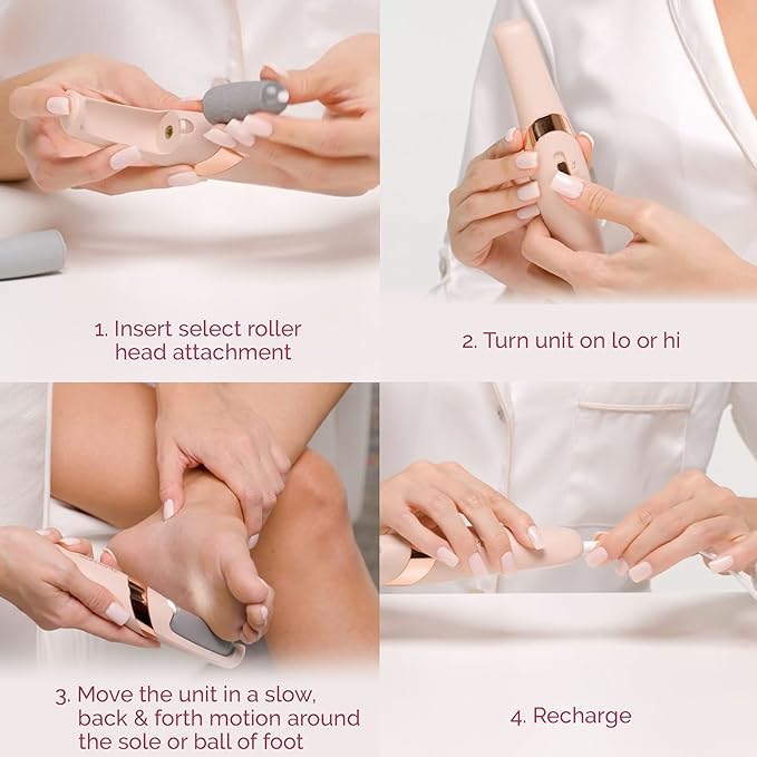 كيفية استخدام Flawless Pedi